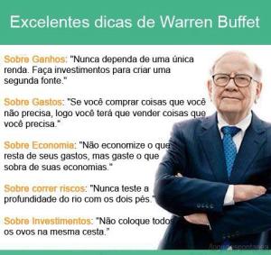 dica de Warren Buffet